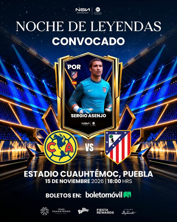 Sergio Asenjo se une a los convocados del Atlético de Madrid / Cortesia
