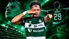 Tahiel Jiménez, delantero de Santos Laguna de 20 años. (foto: MT)