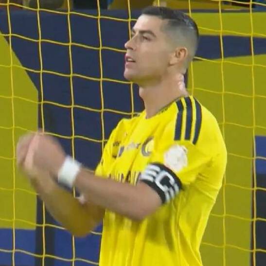 Cristiano Ronaldo erró un penal con Al Nassr / Captura de pantalla