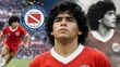 Maradona con Argentinos Jr. (Foto: ChatGPT)
