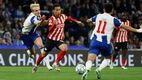 PSV dominó gran parte del encuentro. (Foto: Reuters)