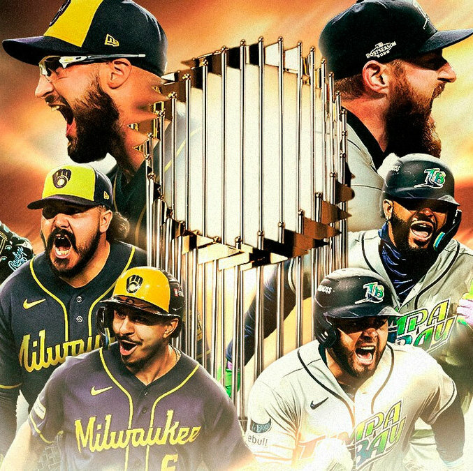 Rays y Brewers lucharán por el título de la Serie Mundial 2026. (Foto: Especial)