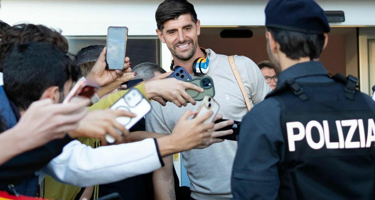 Courtois habló del grupo de whatsapp. (Foto: EFE)