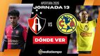 Rivalidad Atlas vs América Jornada 13 Apertura 2026