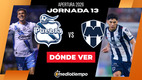 Rivalidad Puebla vs. Monterrey Jornada 13 Apertura 2026