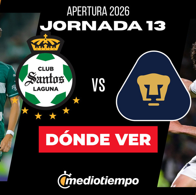 Rivalidad Santos vs. Pumas Jornada 13 Apertura 2026