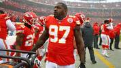 Allen Bailey, durante un partido con los Kansas City Chiefs. FOTO: Reuters