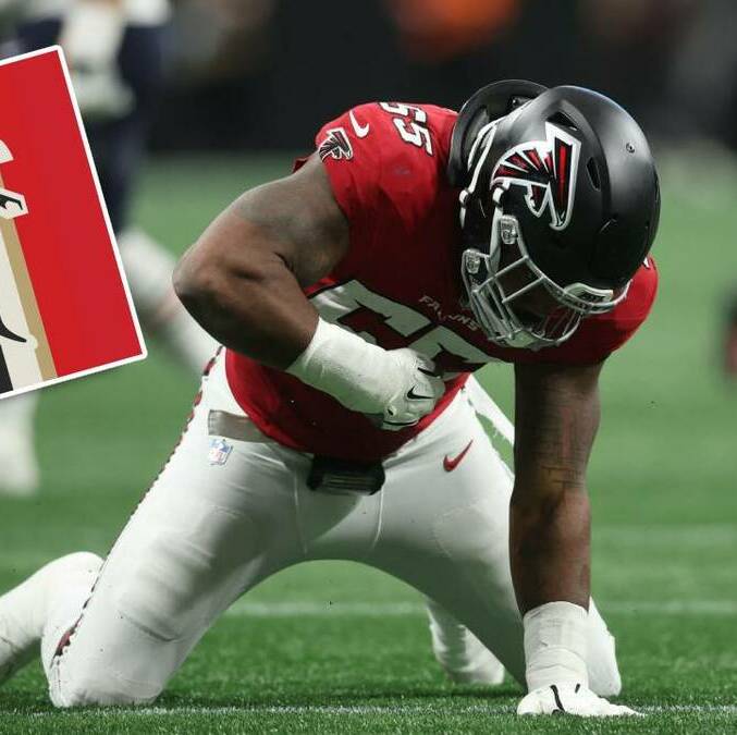Atlanta Falcons presentan nuevo logo y desatan polémica y ola de MEMES por comparaciones nazis. FOTOS: Reuters / @AtlantaFalcons