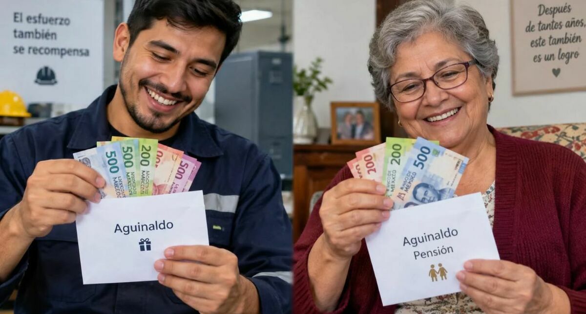 Estos serán los mexicanos que recibirán su aguinaldo anticipado en 2026. (Foto: ChatGPT).