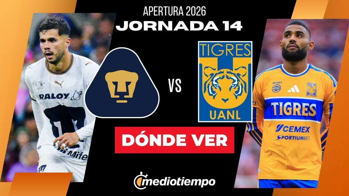 Rivalidad Pumas vs. Tigres Jornada 14 Apertura 2026