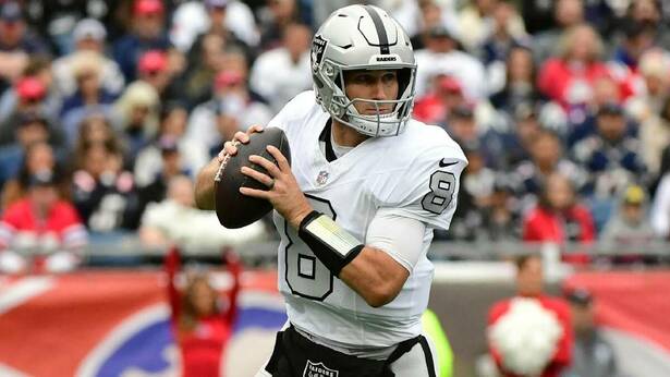 Los Raiders se encuentran con marca de 3-2 tras perder con Patriots / Reuters