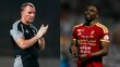 Brendan Rodgers resaltó las cualidades de Julián Quiñones. (Fotos: X @Alqadsiah)