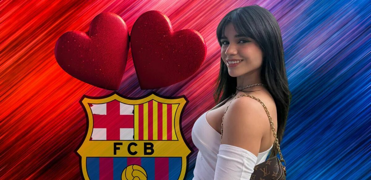 Alana Flores se 'enamoró' de un jugador del FC Barcelona (Instagram @alanafloresf)