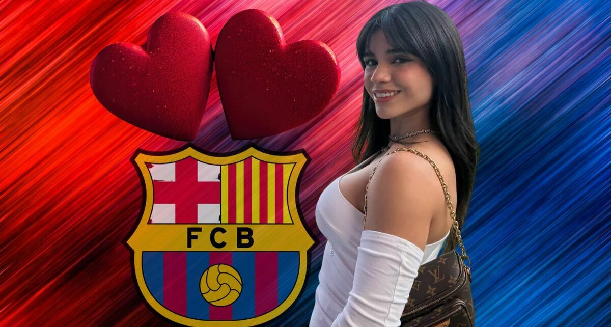 Alana Flores se 'enamoró' de un jugador del FC Barcelona (Instagram @alanafloresf)