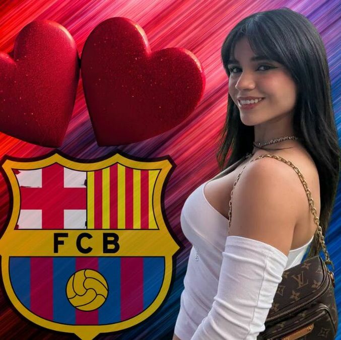 Alana Flores se 'enamoró' de un jugador del FC Barcelona (Instagram @alanafloresf)