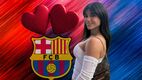 Alana Flores se 'enamoró' de un jugador del FC Barcelona (Instagram @alanafloresf)