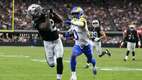Ashton Jeanty anotó ante Rams (Reuters)