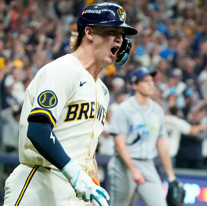 Los Brewers están a medio camino de ganar la primera Serie Mundial de su historia. (Foto: Reuters)