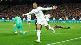 Kylian Mbappé le dio la victoria al Real Madrid (Reuters)