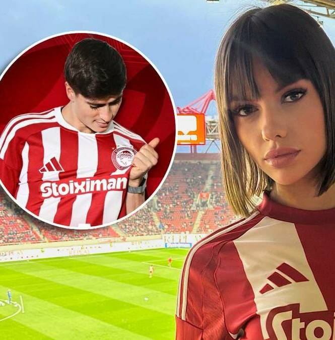 Marigona Gona, compartió una publicación donde incluyó al delantero del equipo griego. FOTO: @gonnaaaam7