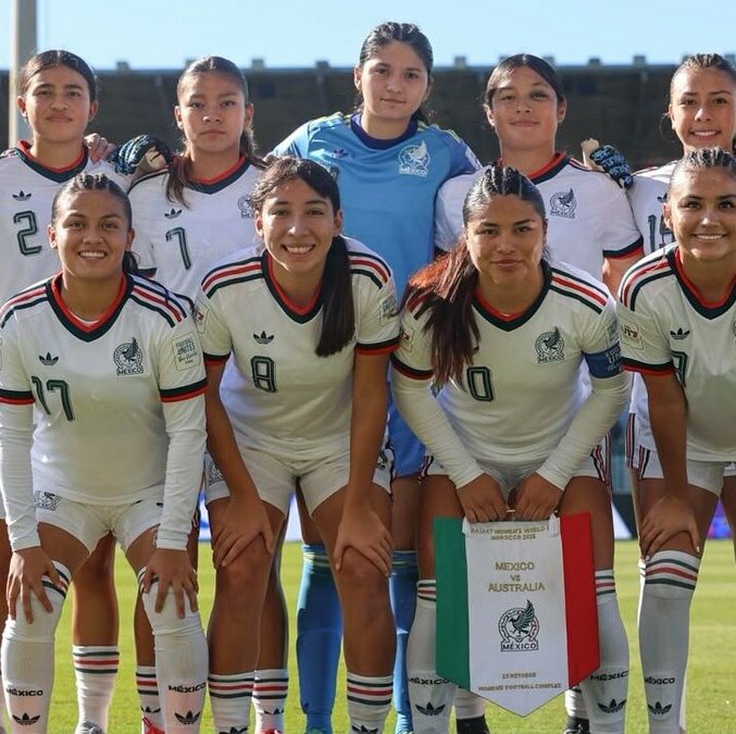 México avanzó a los Octavos de Final del Mundial Sub-17 Femenil 2026 (X @Miseleccionfem)