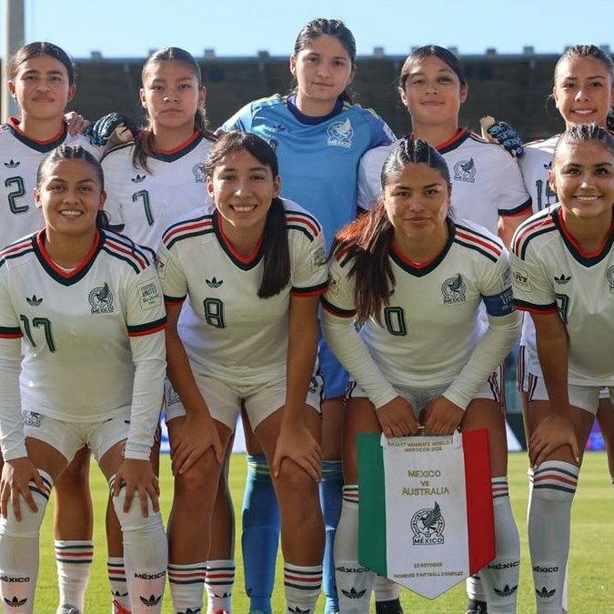 México avanzó a los Octavos de Final del Mundial Sub-17 Femenil 2026 (X @Miseleccionfem)