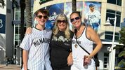 La afición de Brewers ya está en Tampa. (Foto: Tomás López)