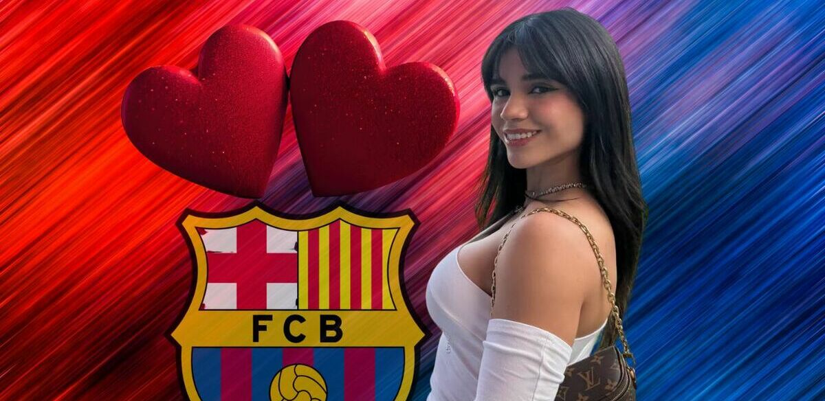 Alana Flores se 'enamoró' de un jugador del FC Barcelona (Instagram @alanafloresf)