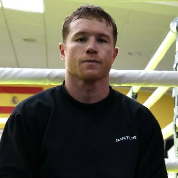 Canelo Álvarez ya está en la ciudad de Riad para su pelea ante Christian Mbilli. FOTO: @canelo