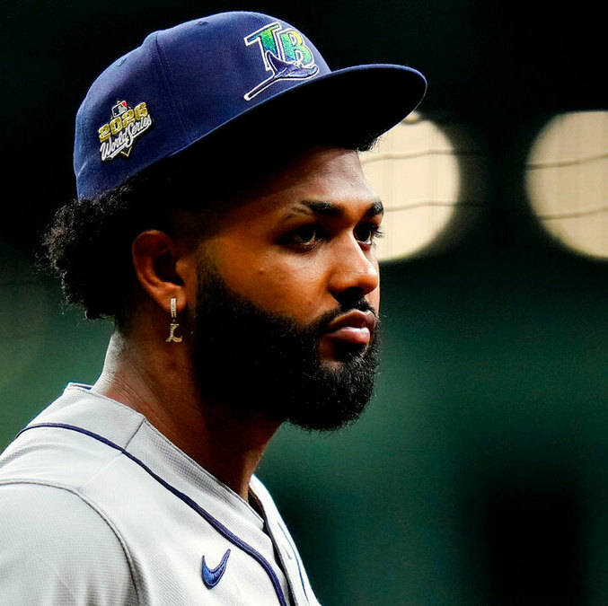 Junior Caminero y los Rays están abajo 3-0 en la Serie Mundial. (Foto: MLB.com)