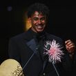 Lamine Yamal se llevó el Trofeo Kopa como mejor jugador sub-21 en la gala del Balón de Oro (Fotografía: Reuters)