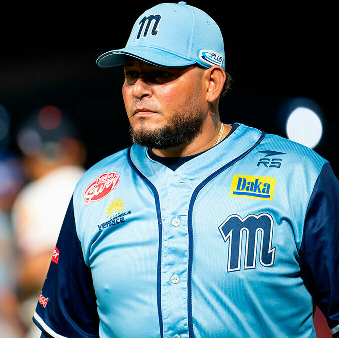 Yadier Molina como manager en la LVBP. (Foto: Navegantes del Magallanes)