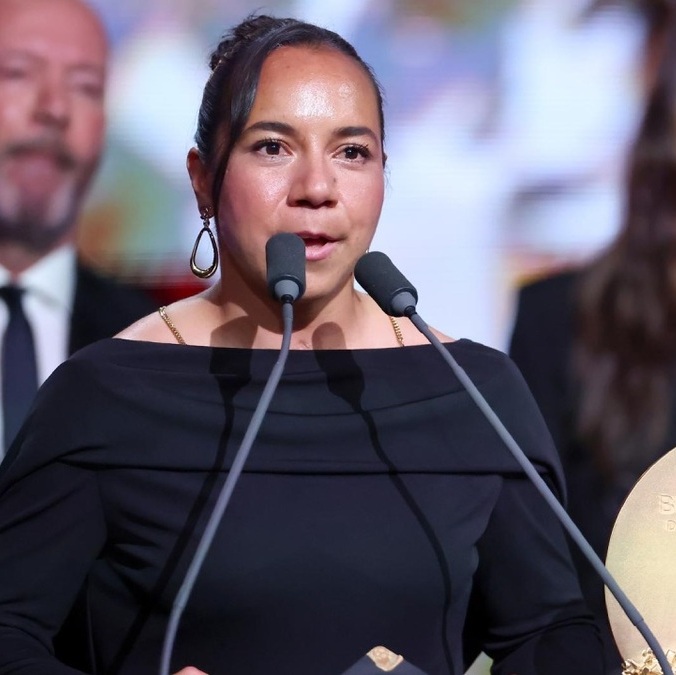 Charlyn Corral hizo historia en el Balón de Oro 2026 (EFE)