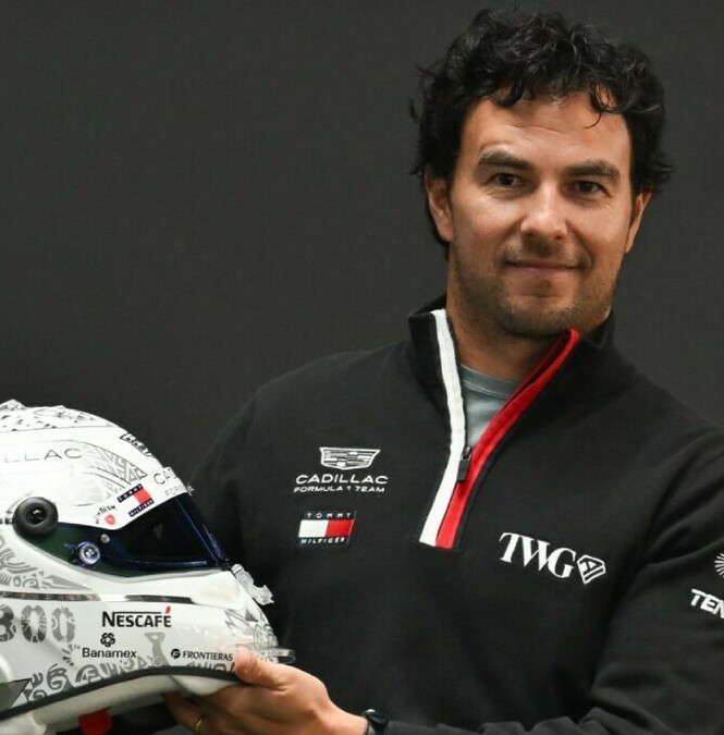 Checo Pérez portará un casco especial en el GP de México 2026 (FOTO: Daniel Augusto)