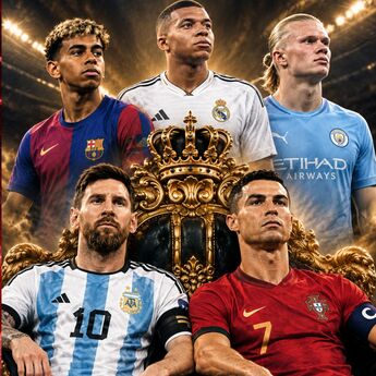 top messi y cris, trono