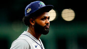 Junior Caminero y los Rays están abajo 3-0 en la Serie Mundial. (Foto: MLB.com)