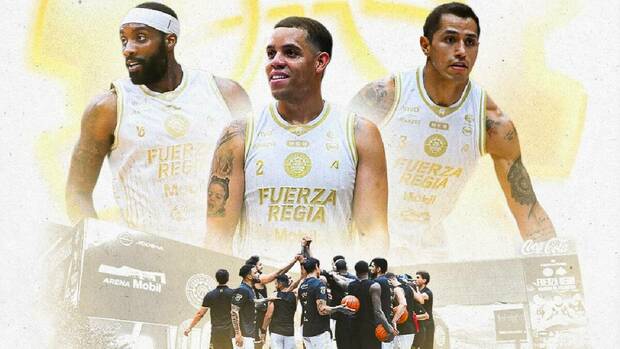 Fuerza Regia se alista para su choque ante Astros en la Final de Zona de la LNBP. FOTO: @fuerzaregia