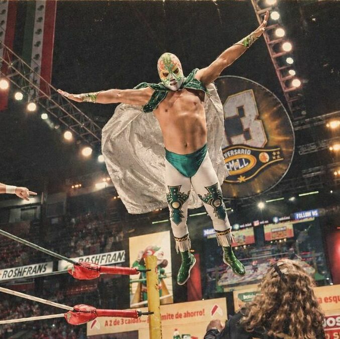 Guerrero Maya Jr. luchará por el título Rey del Inframundo (Fotografía: @guerreromaya_)
